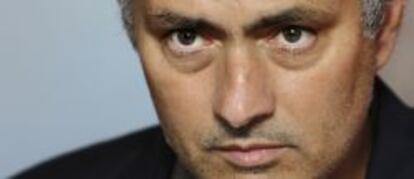 El aún entrenador del Real Madrid, José Mourinho