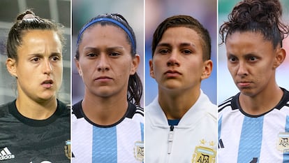 Laurina Oliveros, Eliana Stábile, Lorena Benítez y Julieta Cruz