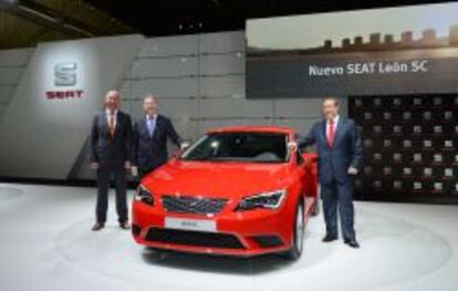 Presentación del Seat León SC en el Salón de Barcelona