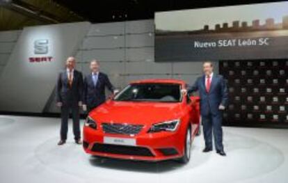 Presentaci&oacute;n del Seat Le&oacute;n SC en el Sal&oacute;n de Barcelona