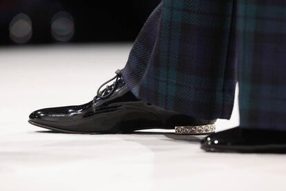 Los zapatos que lució Theresa May en la conferencia del Pertido Conservador, el pasado septiembre.