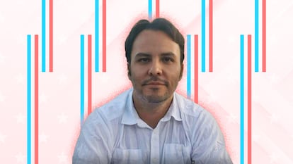 Eduardo Sierra, de 44 años, votará por Kamala Harris.