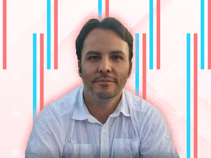 Eduardo Sierra, de 44 años, votará por Kamala Harris.