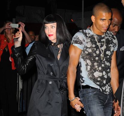 Madonna e Ibrahim Zaibat, en N.Y.