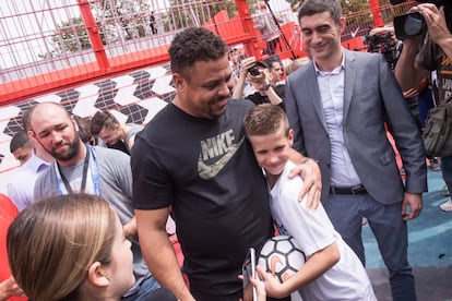 Ronaldo, en Moscú. 