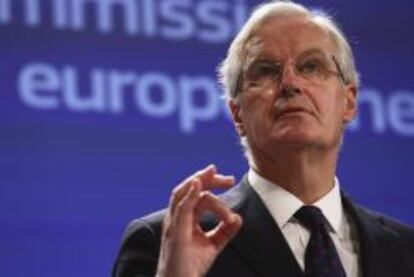 El comisario europeo de Mercado Interior, Michel Barnier.