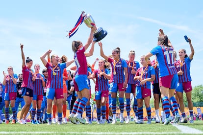 El Barcelona solo perdió dos partidos en la temporada. El duelo de vuelta de las semifinales de la Champions ante el Wolfsburgo (2-0). 