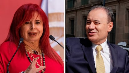 Layda Sansores y Alfonso Durazo