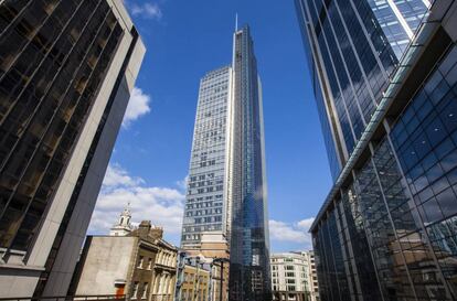 El edificio Heron Tower de Londres.