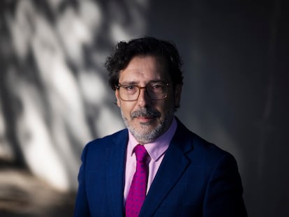 César Rodríguez, oncólogo del Hospital de Salamanca y presidente electo de la SEOM, en Barcelona durante el congreso de la sociedad científica

Foto: Gianluca Battista