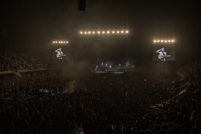 El Palau Sant Jordi se llenó para celebrar los diez años del grupo.