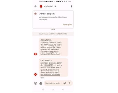 Estafa SMS