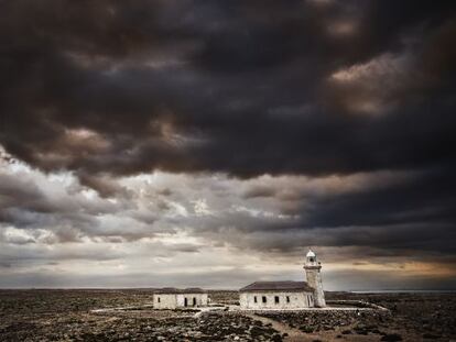 Faro de Punta Nati en Menorca.