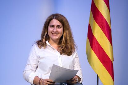 Marta Pascal, elegida este sábado secretaria general del nuevo Partit Nacionalista de Catalunya (PNC).