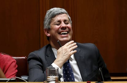El ministro de Finanzas de Portugal, Mario Centeno