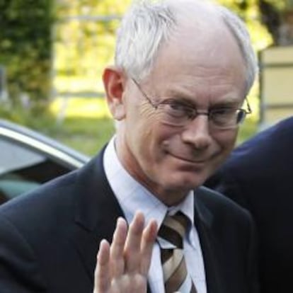 El presidente del Consejo Europeo, Herman Van Rompuy