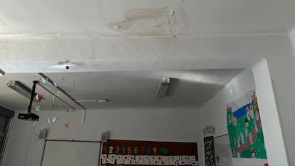 Un colegio de la Comunidad de Madrid en mal estado