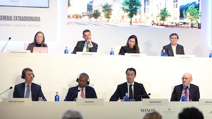 Imagen de la última junta de Minor Hotels Europe & Americas (antigua NH), celebrada el pasado 20 de enero.