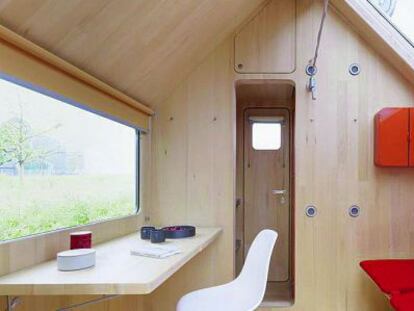 Interior de una tiny house