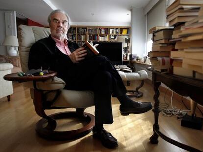 Manuel Guti&eacute;rrez Arag&oacute;n, retratado esta semana en su casa de Madrid. 
