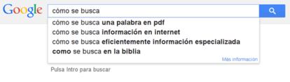 Imagen de una búsqueda en Google.