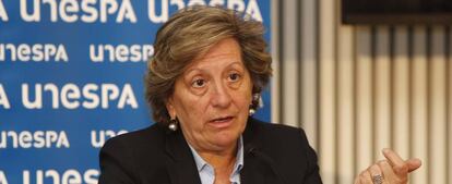 Pilar González de Frutos, presidenta de Unespa.