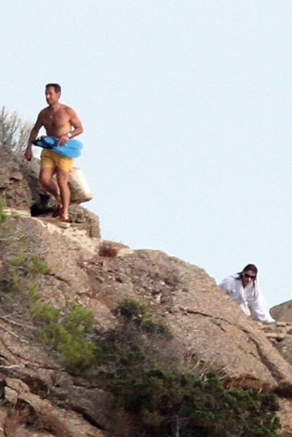 Nicolas Sarkozy y Carla Bruni, en la Riviera francesa.