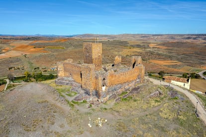 El castillo de Trasmoz, en la provincia de Zaragoza.