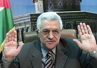 Abu Mazen, primer ministro palestino, fotografiado en Ramala el pasado enero.
