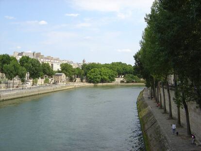 Orillas del río Sena en París