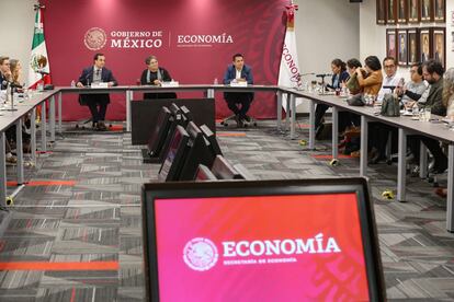sede de la secretaría de Economía, en Ciudad de México, el 7 de diciembre de 2022.