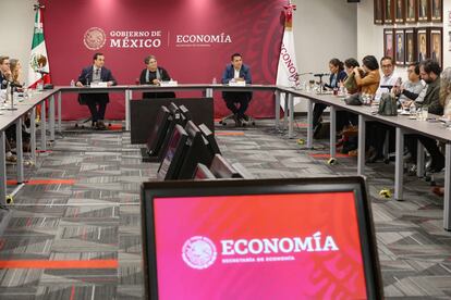 sede de la secretaría de Economía, en Ciudad de México, el 7 de diciembre de 2022.