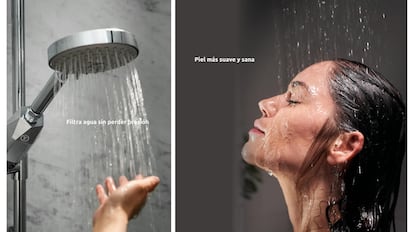 Utilizar un filtro de agua para la ducha es beneficioso para la salud de tu cabello y tu pelo.