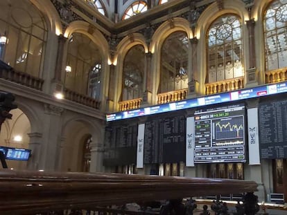 El Ibex corta el rally y pierde los 7.600 puntos