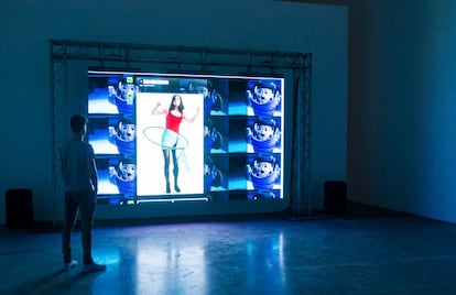 Una de las obras de la exposición 'Asymmetrical Response'.