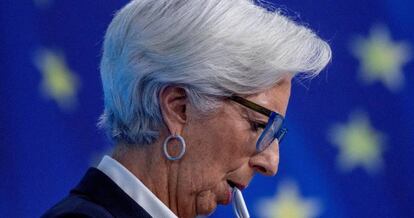 Christine Lagarde, presidenta del BCE.