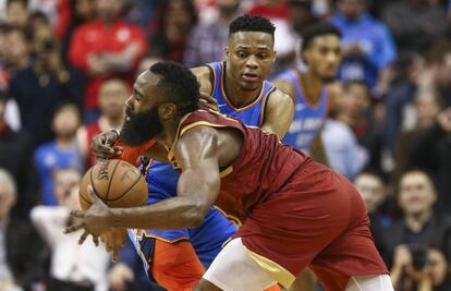 Westbrook y Harden.