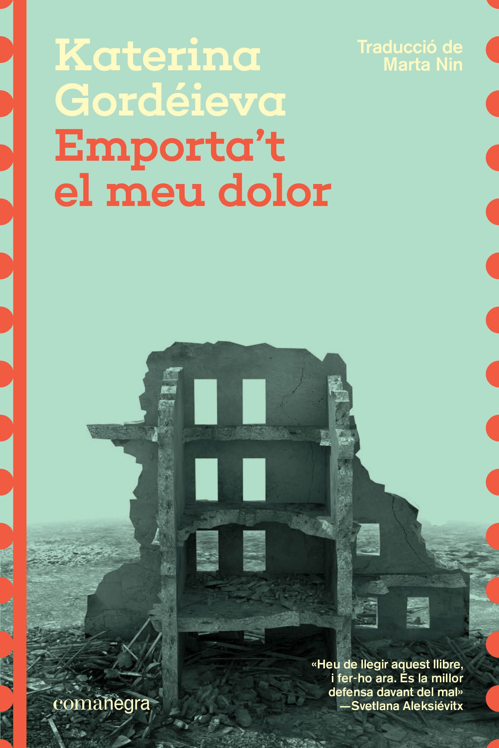 Portada de 'Emporta't el meu dolor', de Katerina Gordéieva.