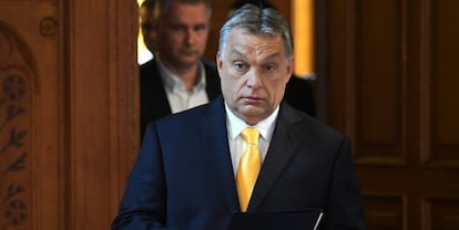 Victor Orban, primer ministro de Hungría 