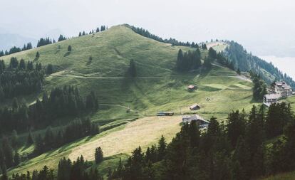Vistas desde el Rigi Kulm, cantón de Lucerna.