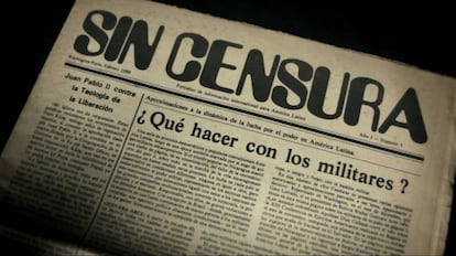 Portada del diario Sin Censura, en febrero de 1980.