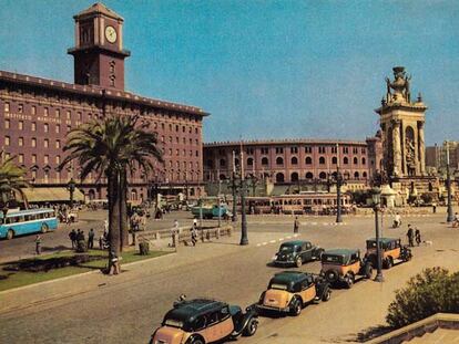 Plaza de las Arenas, inaugurada en 1900