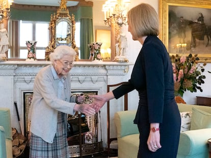 Elizabeth II received Liz Truss at Balmoral on September 6.