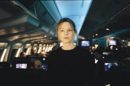Jodie Foster en una escena de 'Plan de vuelo: Desaparecido'.