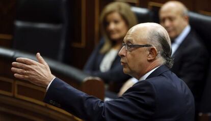 El ministro de Hacienda, Cristóbal Montoro.