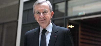 El empresario del lujo Bernard Arnault.