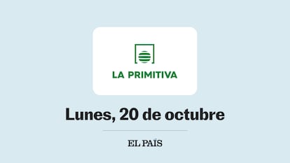 Sorteo La Primitiva lunes 20 octubre 2025