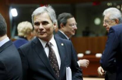 El canciller de Austria, Werner Faymann . EFE/Archivo