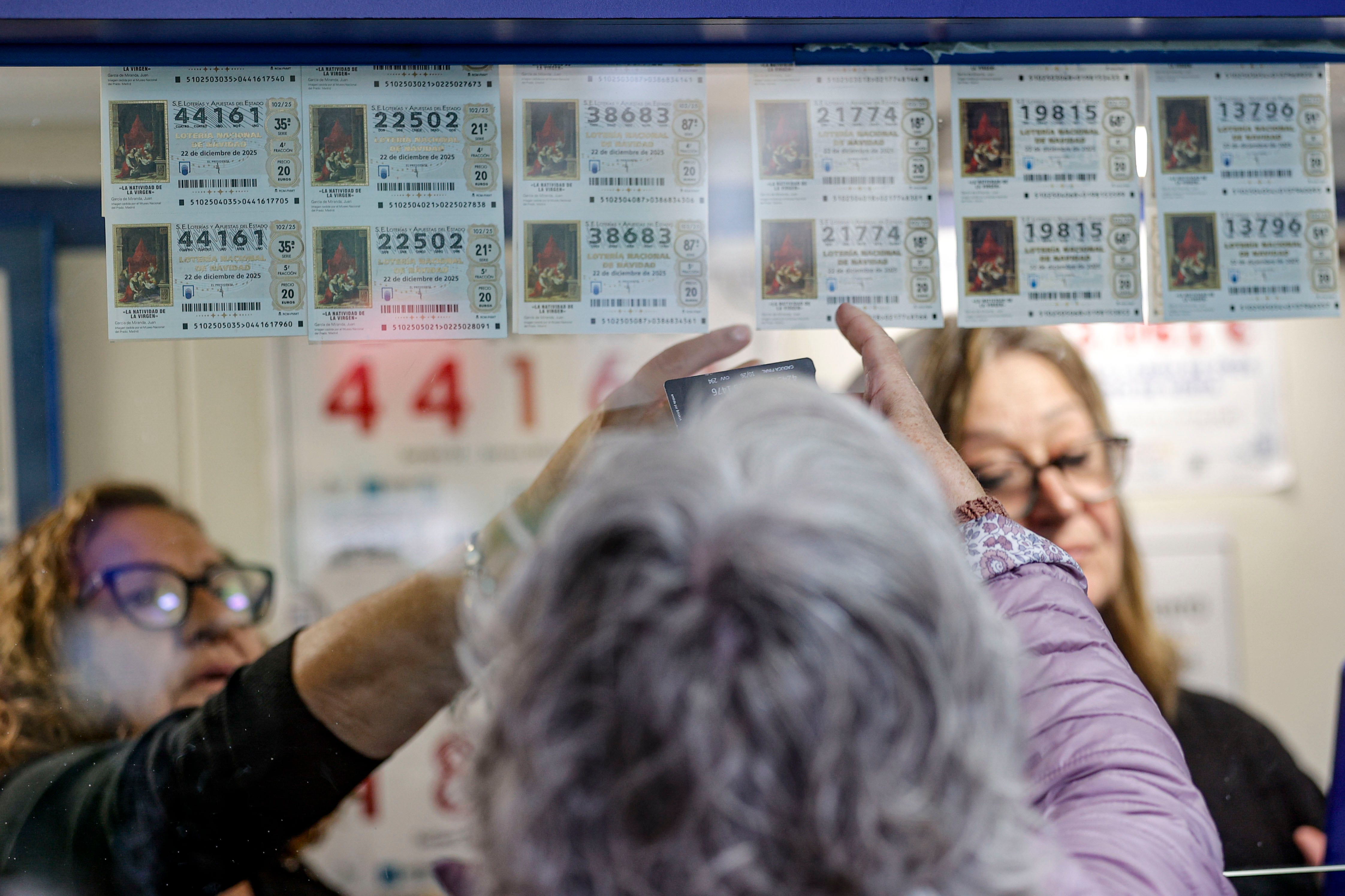 Administración de lotería en Valencia.