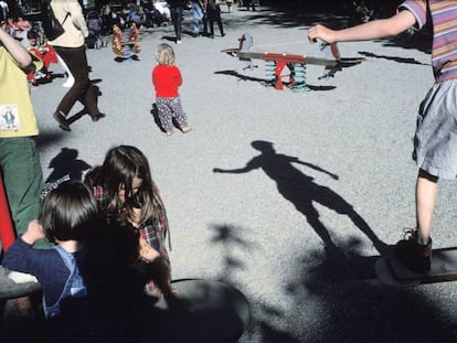 Un parque infantil en Toulouse. 